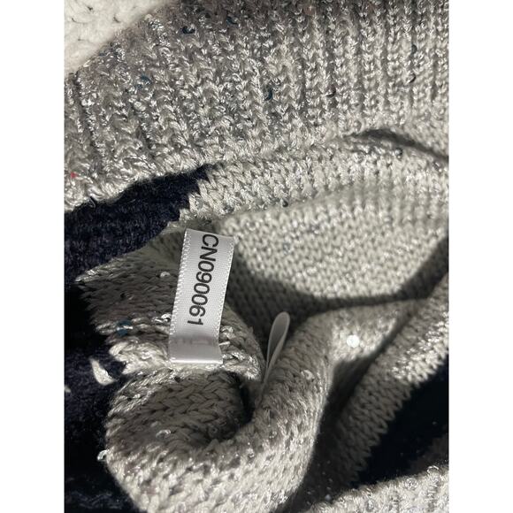 NWT New York & Co Soho Striped Sweater Womens Size Small Gray Blue White MSRP$60 - Picture 9 of 12